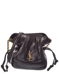 Saint Laurent Saint Laurent Cassandra Jamie Mini Leather Cross