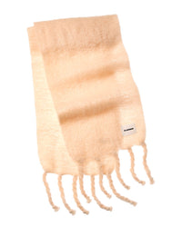 Jil Sander Logo Long Mohair & Wool-Blend Scarf