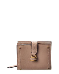 Chloé Chloé Paddington Square Leather Card Case