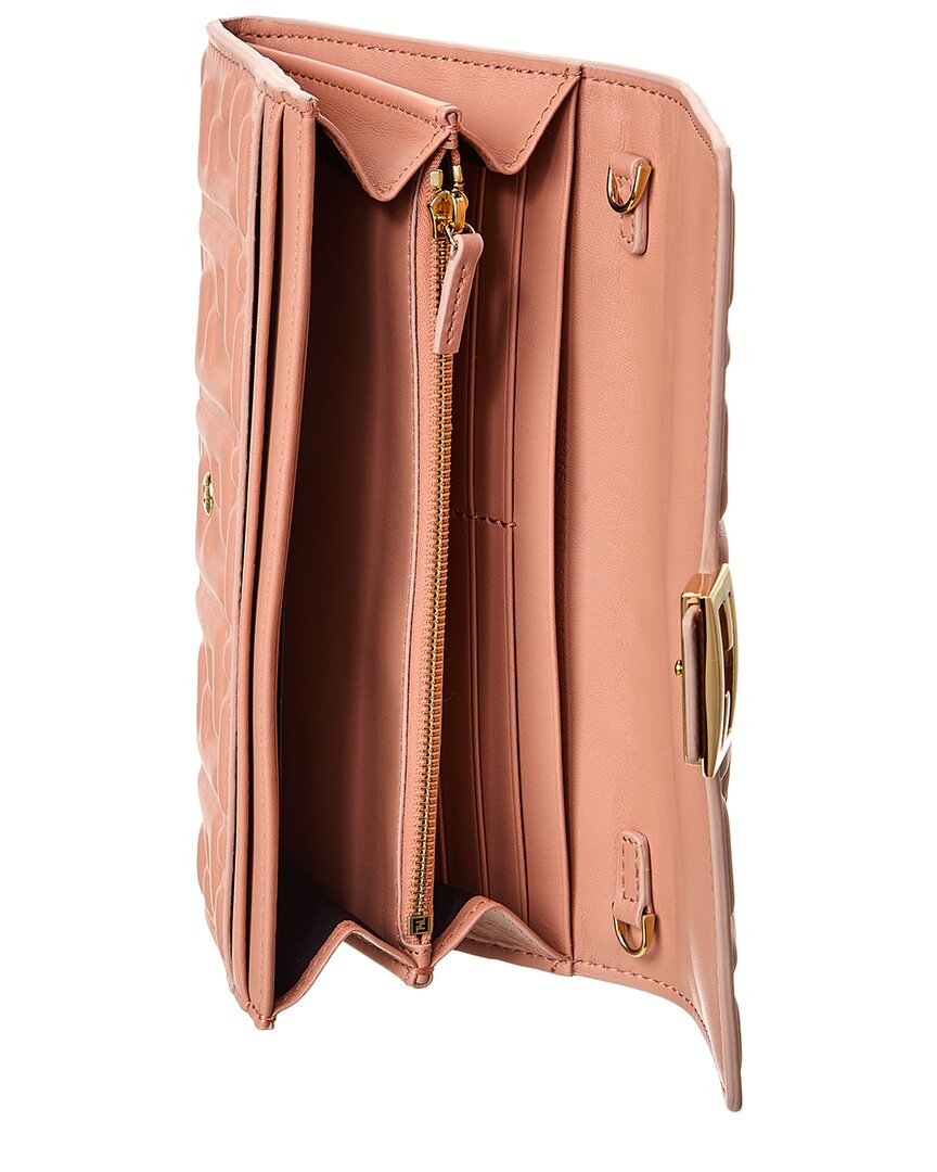 FENDI Fendi Baguette Leather Wallet On Chain