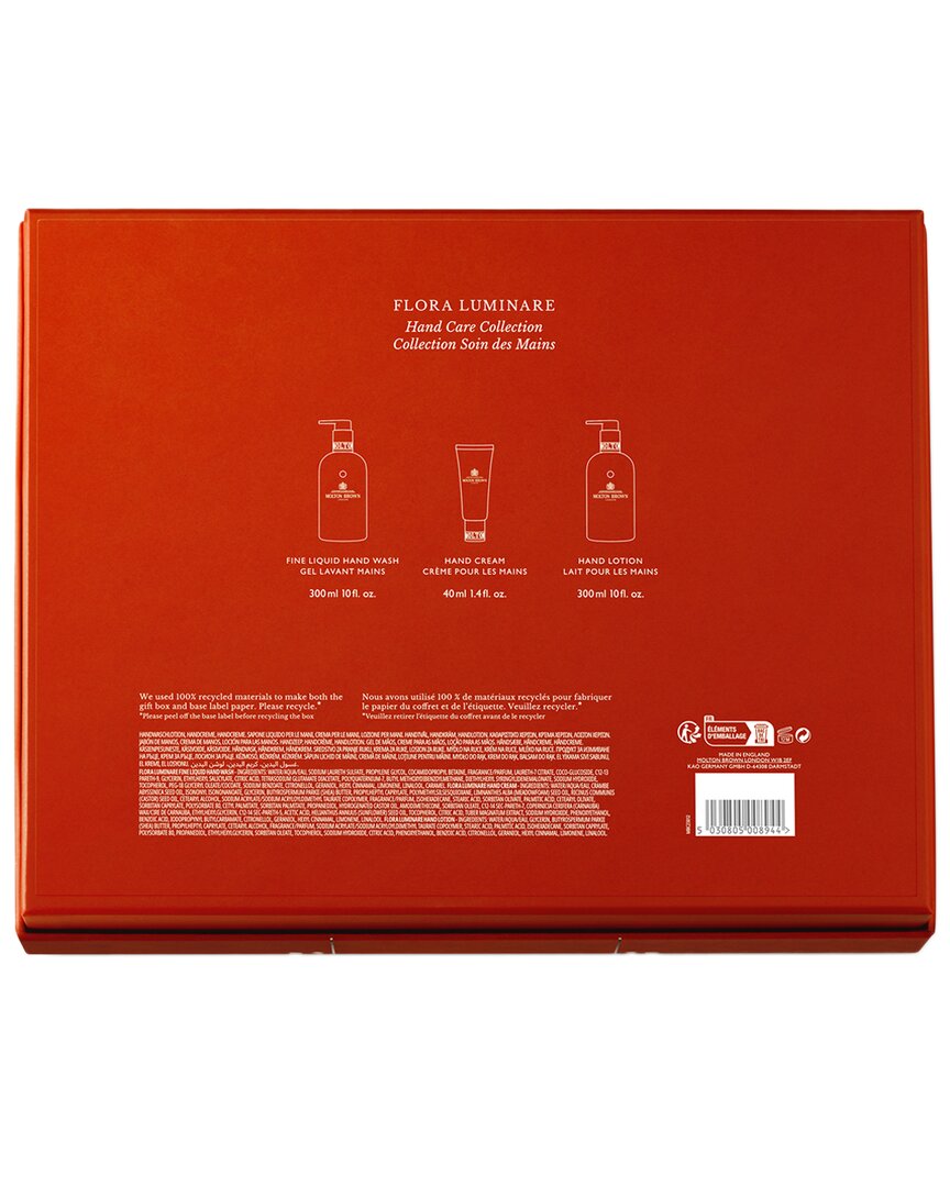 Molton Brown London Women's Flora Luminare Hand Trio