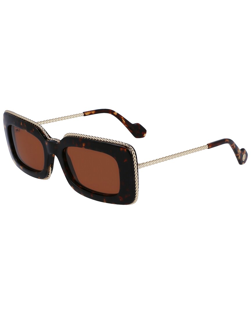 Lanvin Women's Babe 52Mm Sunglasses Brown Multi