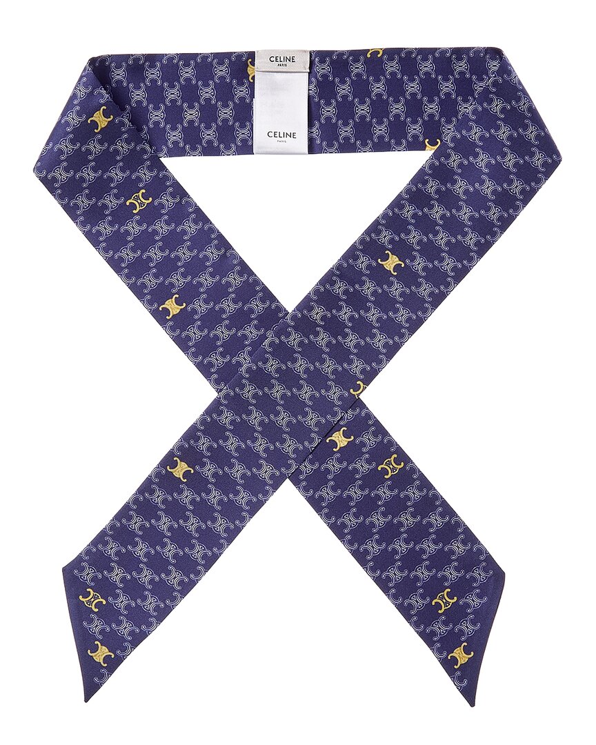 CELINE Celine Avenue Silk Scarf
