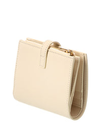 Celine Triomphe Leather Compact Wallet