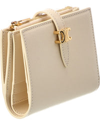 Celine Triomphe Leather Compact Wallet
