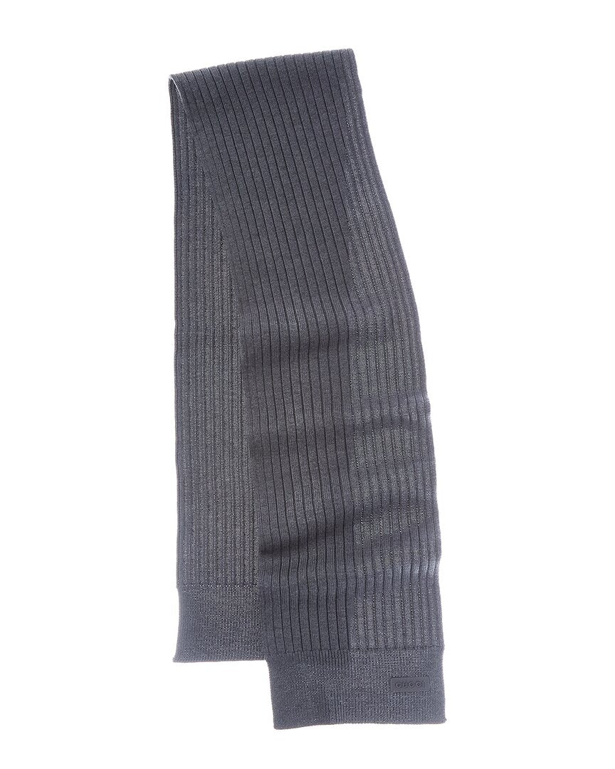 Gucci Gucci Knit Wool Scarf