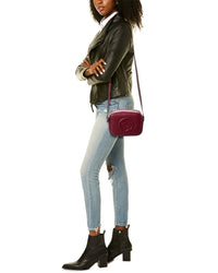 Gucci Gucci Blondie Mini Leather Camera Bag