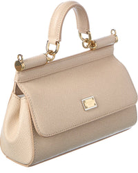 Dolce & Gabbana Dolce & Gabbana Sicily Mini Leather Shoulder Bag