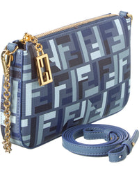 Fendi Baguette Ff Jacquard Pouch