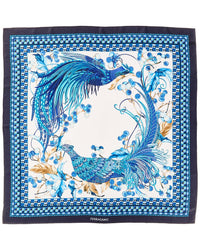 Ferragamo Ferragamo Animal Print Silk Scarf
