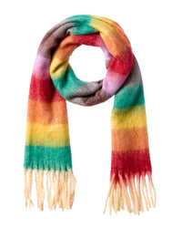 La Fiorentina La Fiorentina Plush Fringe Scarf