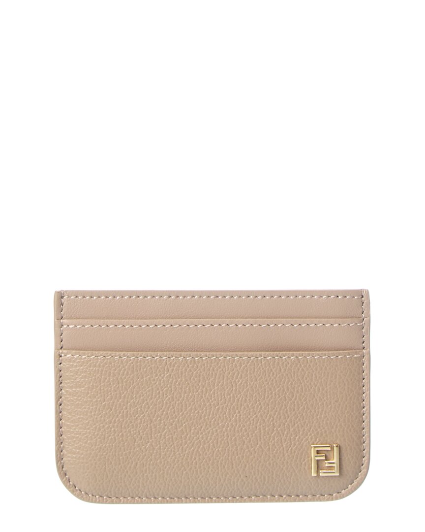 FENDI Fendi Ff Leather Card Case