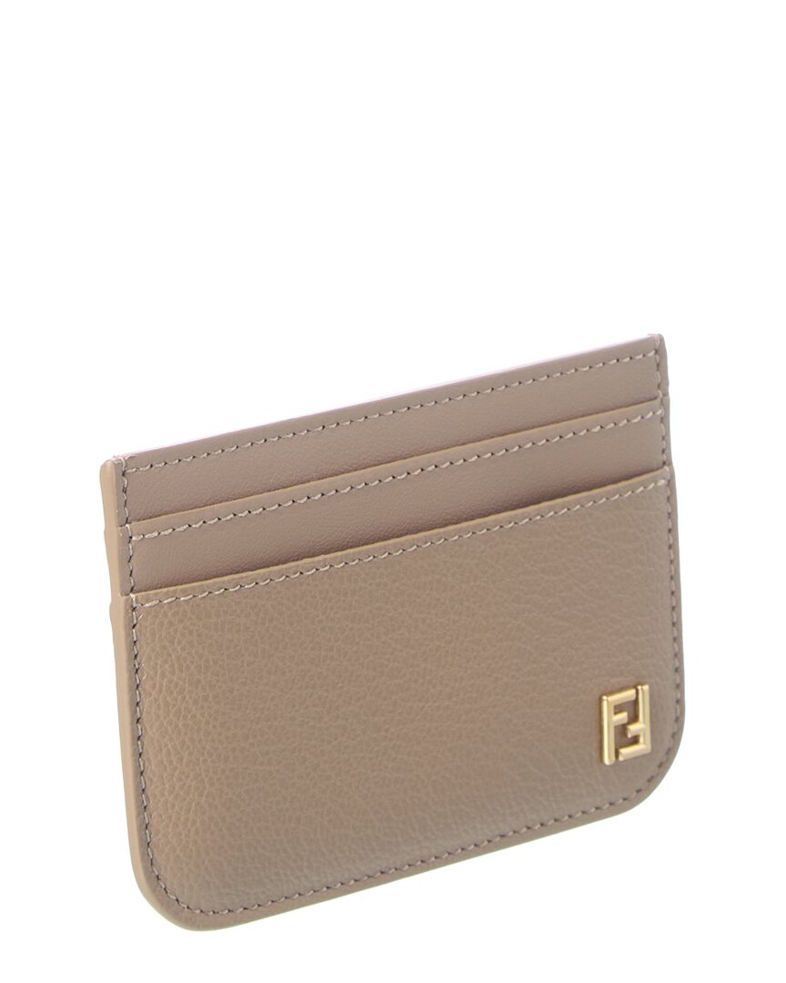 FENDI Fendi Ff Leather Card Case