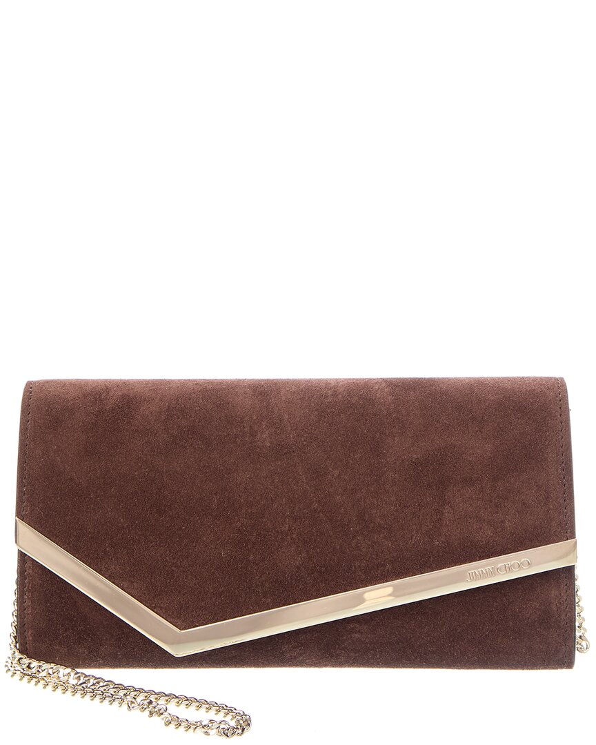 Jimmy Choo Jimmy Choo Emmie Suede Clutch
