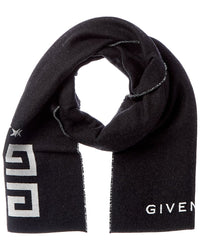 Givenchy Givenchy 4G Reversible Wool & Silk-Blend Scarf