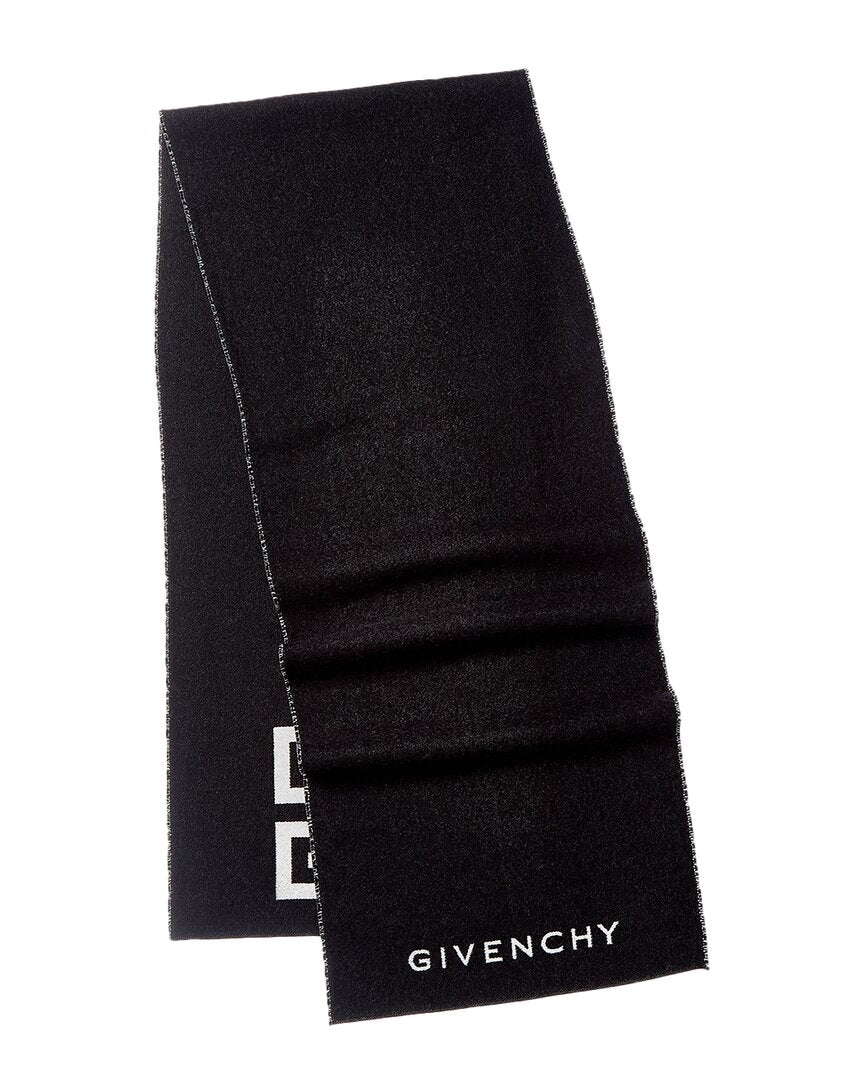 Givenchy Givenchy 4G Reversible Wool & Silk-Blend Scarf