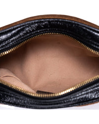Gucci Gucci Brown Suede Leather Web Ophidia Belt Bag (Authentic Pre-Loved)