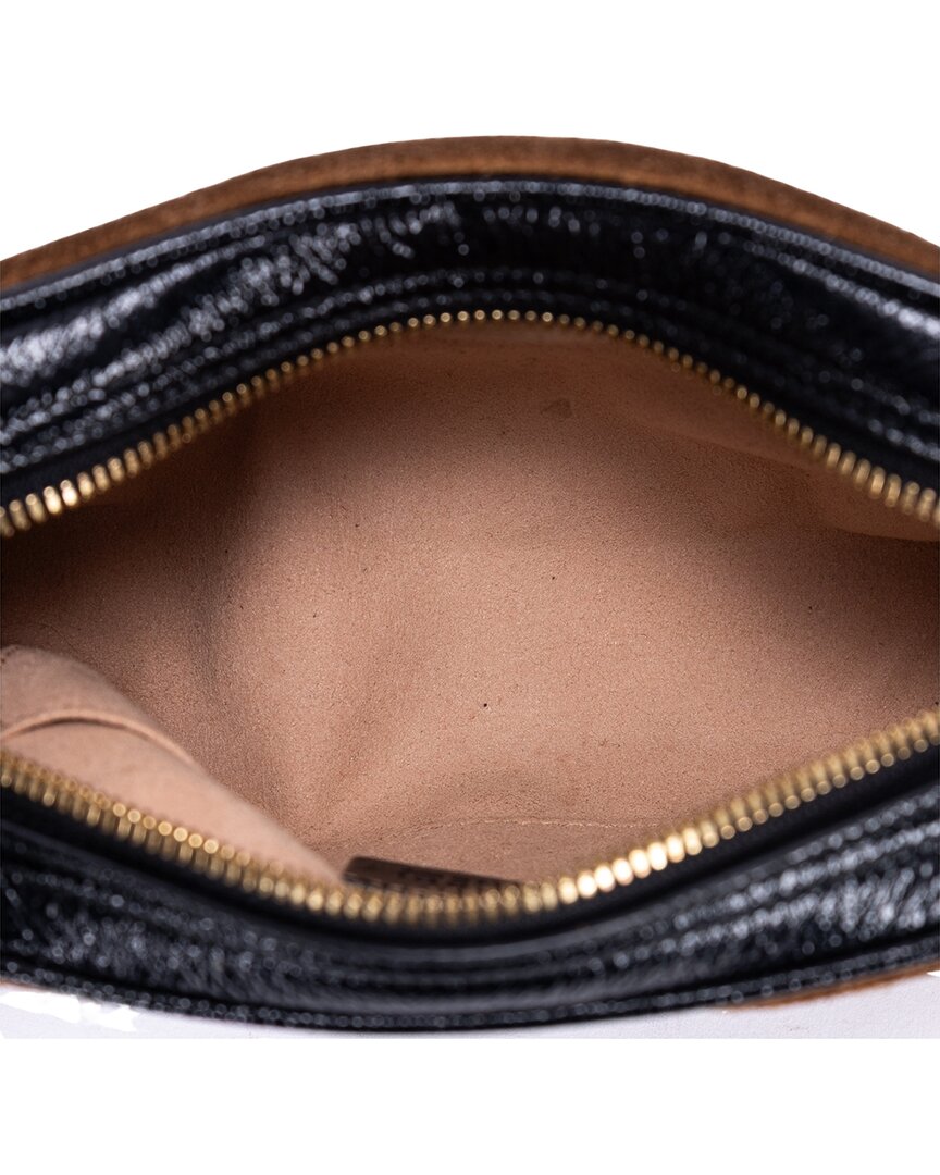 Gucci Gucci Brown Suede Leather Web Ophidia Belt Bag (Authentic Pre-Loved)
