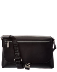 Off-White™ Off-White™ Leather Crossbody Messenger Bag