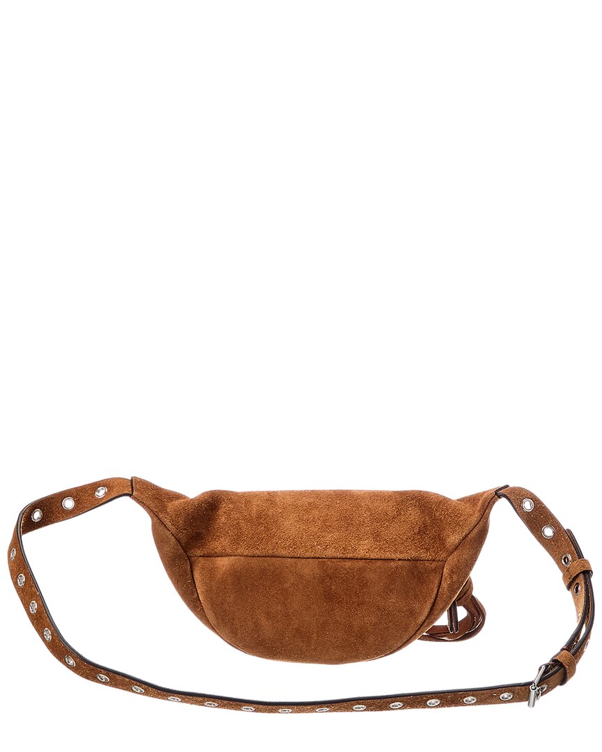 Valentino Valentino Vlogo Suede Belt Bag