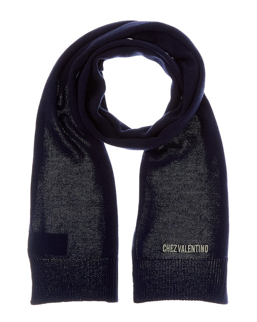Valentino Valentino Chez Valentino Wool-Blend Scarf