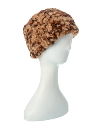 Surell Accessories Stretchy Headband Brown Multi