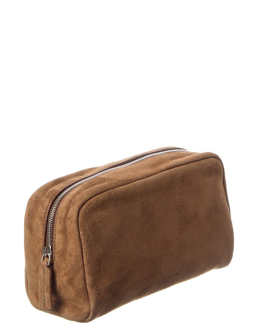 The Row The Row Suede Clutch