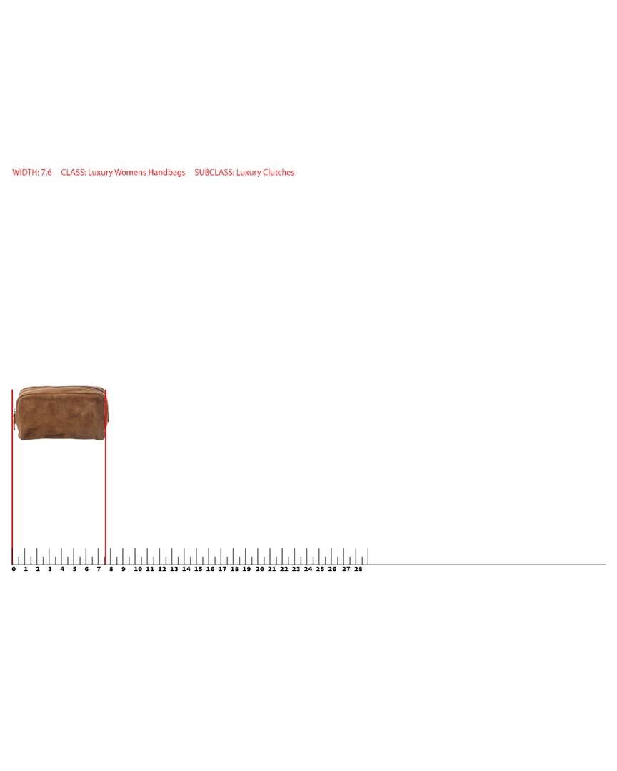The Row The Row Suede Clutch