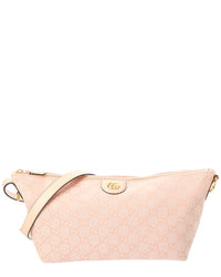 Gucci Gucci Gg Logo Supreme Canvas & Leather Medium Vanity Case
