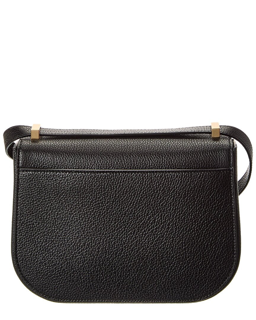 Ferragamo Gancini Leather Shoulder Bag