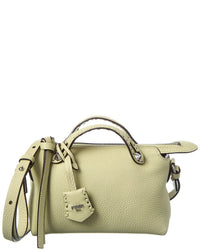 Fendi By The Way Selleria Mini Leather Satchel ONE SIZE Green