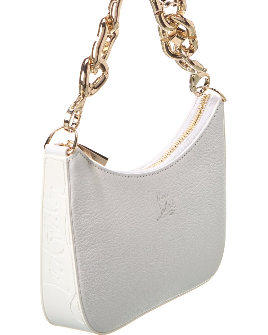 Christian Louboutin Loubila Chain Mini Leather Shoulder Bag
