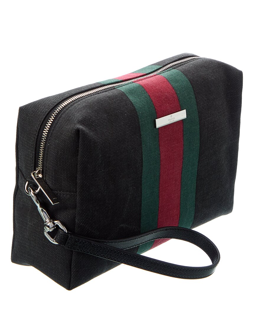 Gucci Positano Small Canvas Pouch
