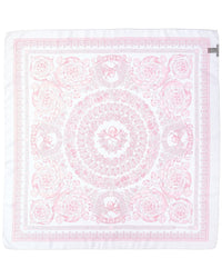Versace Barocco Print Silk Scarf