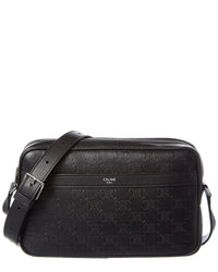 CELINE Celine Medium Triomphe Leather Crossbody