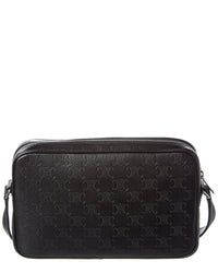CELINE Celine Medium Triomphe Leather Crossbody