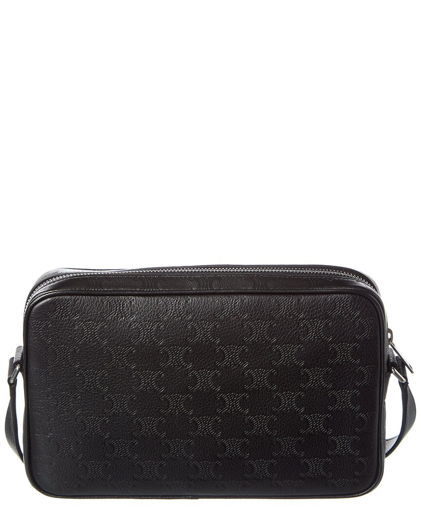 CELINE Celine Medium Triomphe Leather Crossbody
