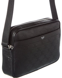 CELINE Celine Medium Triomphe Leather Crossbody