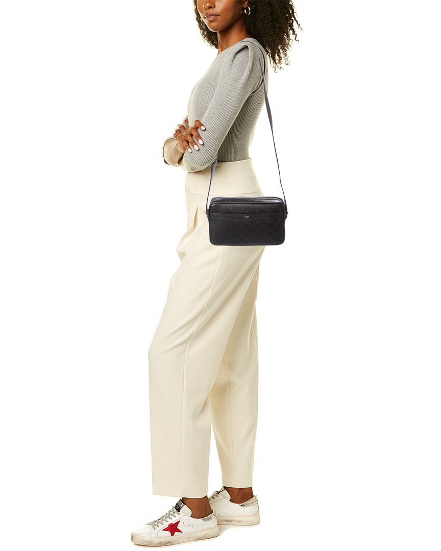 CELINE Celine Medium Triomphe Leather Crossbody
