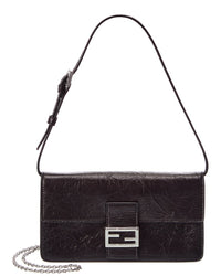 Fendi Tube Leather Wallet On Chain