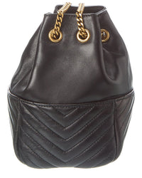 Saint Laurent Saint Laurent Joe Mini Quilted Leather Bucket Bag