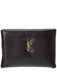 Saint Laurent Saint Laurent Calypso Small Leather Pouch