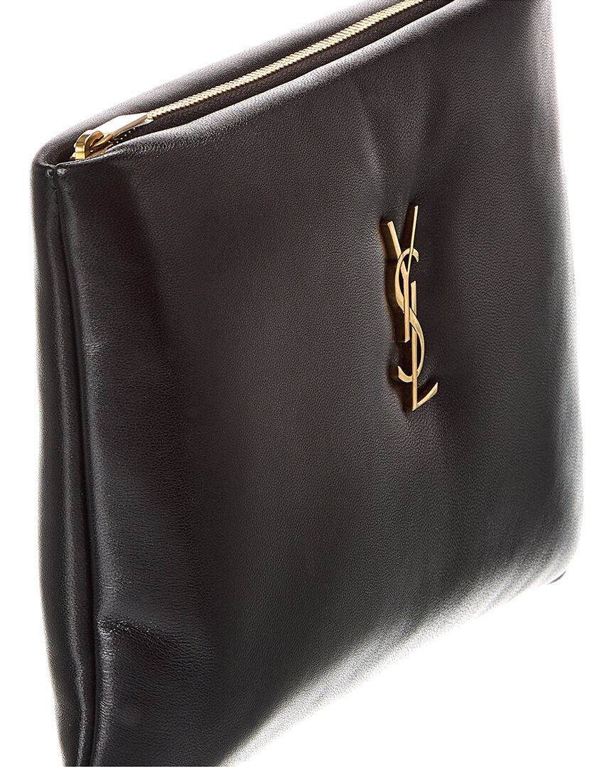 Saint Laurent Saint Laurent Calypso Small Leather Pouch