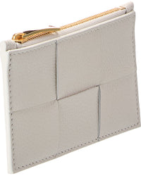 Bottega Veneta Bottega Veneta Zippered Maxi Intrecciato Leather Card Case