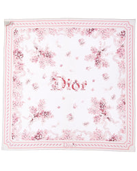 Dior Dior Lilac Silk Scarf