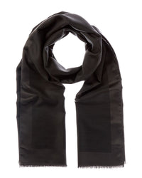 Givenchy Oblong 4G Wool & Silk-Blend Scarf