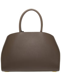 Ferragamo Ferragamo Hug Small Leather Satchel, Brown