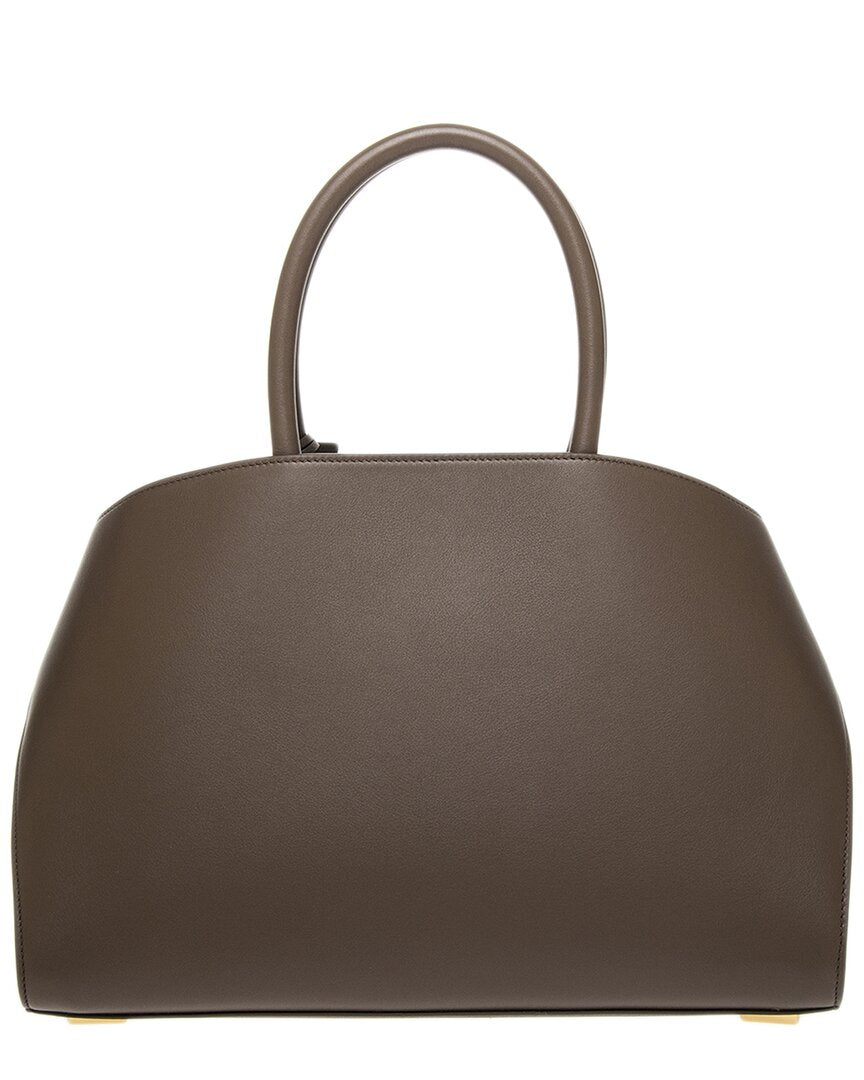 Ferragamo Ferragamo Hug Small Leather Satchel, Brown