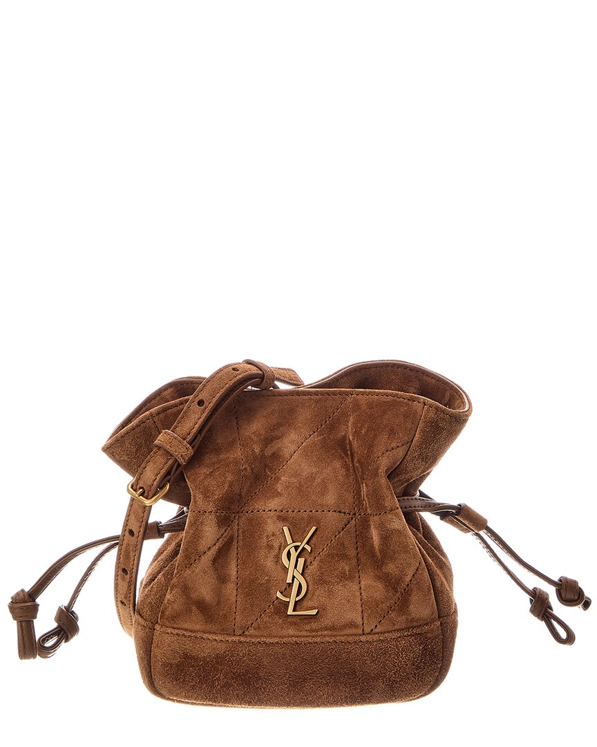 Saint Laurent Saint Laurent Cassandra Jamie Mini Suede Crossbody