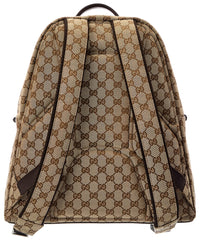 Gucci Gucci Gg Canvas Backpack